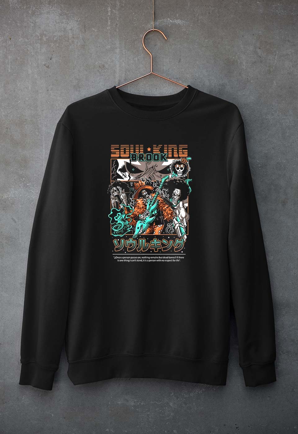 BROOK(SOUL KING) - ONE PIECE Anime Sweatshirt for Men/Women