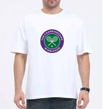 Load image into Gallery viewer, wimbledon Oversized T-Shirt for Men-White-Ektarfa.online
