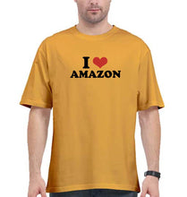 Load image into Gallery viewer, I LOVE AMAZON Oversized T-Shirt for Men
