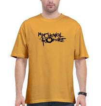Load image into Gallery viewer, My Chemical Romance Oversized T-Shirt for Men-Golden Yellow-Ektarfa.online
