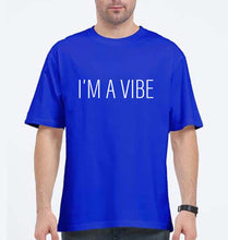 Load image into Gallery viewer, Vibe Oversized T-Shirt for Men-Royal Blue-Ektarfa.online
