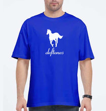 Load image into Gallery viewer, Deftones Oversized T-Shirt for Men-Royal Blue-Ektarfa.online
