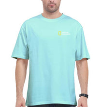 Load image into Gallery viewer, National Geographic Oversized T-Shirt for Men-Mint-Ektarfa.online
