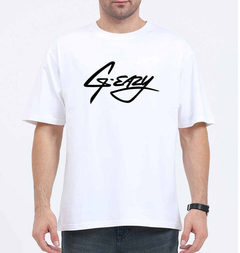 g-eazy Oversized T-Shirt for Men-White-Ektarfa.online