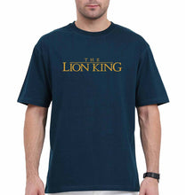 Load image into Gallery viewer, The loin king Oversized T-Shirt for Men-Petrol Blue-Ektarfa.online
