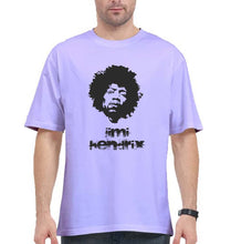 Load image into Gallery viewer, Jimi Hendrix Oversized T-Shirt for Men-Lavender-Ektarfa.online
