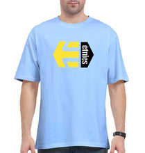 Load image into Gallery viewer, etnies Oversized T-Shirt for Men-Baby Blue-Ektarfa.online
