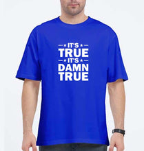 Load image into Gallery viewer, kurt angle it&#39;s true it&#39;s damn true Oversized T-Shirt for Men-Ektarfa.online
