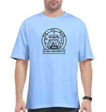 Load image into Gallery viewer, utkal university Oversized T-Shirt for Men-Baby Blue-Ektarfa.online
