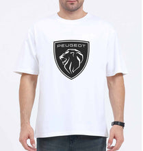 Load image into Gallery viewer, Peugeot Oversized T-Shirt for Men-White-Ektarfa.online
