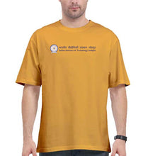 Load image into Gallery viewer, iit jodhpur Oversized T-Shirt for Men-Golden Yellow-Ektarfa.online
