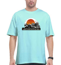 Load image into Gallery viewer, Ride Oversized T-Shirt for Men-Mint-Ektarfa.online
