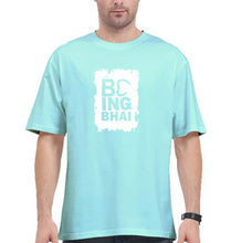 Load image into Gallery viewer, Being Bhai Oversized T-Shirt for Men-Mint-Ektarfa.online
