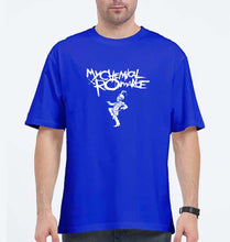 Load image into Gallery viewer, My Chemical Romance (MCR) Oversized T-Shirt for Men-Royal Blue-Ektarfa.online
