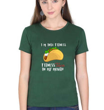 Load image into Gallery viewer, Taco T-Shirt for Women-Dark Green-Ektarfa.online
