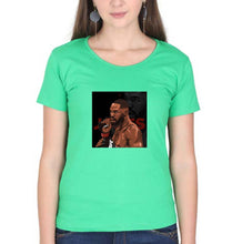 Load image into Gallery viewer, jon jones UFC T-Shirt for Women-flag green-Ektarfa.online
