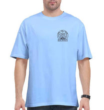 Load image into Gallery viewer, utkal university Oversized T-Shirt for Men-Baby Blue-Ektarfa.online

