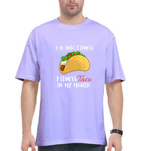 Load image into Gallery viewer, Taco Oversized T-Shirt for Men-Lavender-Ektarfa.online
