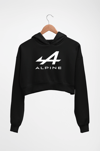 Alpine Crop HOODIE FOR WOMEN-Black-Ektarfa.online