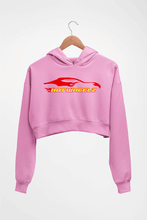 Load image into Gallery viewer, hotwheelz Crop HOODIE FOR WOMEN-Light Baby Pink-Ektarfa.online
