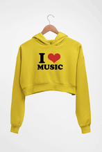 Load image into Gallery viewer, I LOVE MUSIC HOODIE FOR WOMEN
