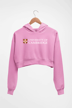 Load image into Gallery viewer, Cambridge University Crop HOODIE FOR WOMEN-Light Baby Pink-Ektarfa.online
