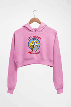 Load image into Gallery viewer, Los Pollos Hermanos Breaking Bad Crop HOODIE FOR WOMEN-Light Baby Pink-Ektarfa.online
