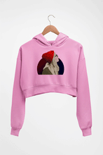 Load image into Gallery viewer, sabrina carpenter Crop HOODIE FOR WOMEN-Light Baby Pink-Ektarfa.online
