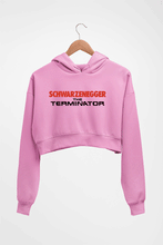 Load image into Gallery viewer, terminator Crop HOODIE FOR WOMEN-Light Baby Pink-Ektarfa.online
