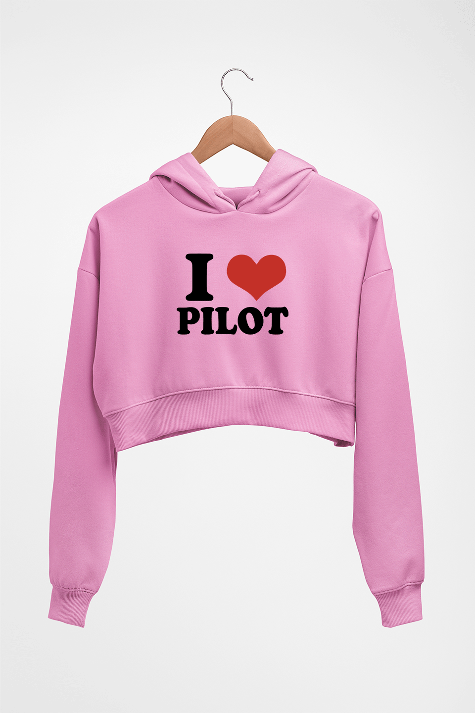 I LOVE PILOT HOODIE FOR WOMEN