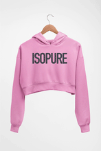 Load image into Gallery viewer, isopure Crop HOODIE FOR WOMEN-Light Baby Pink-Ektarfa.online

