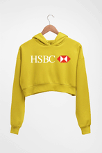 Load image into Gallery viewer, hsbc Crop HOODIE FOR WOMEN-Mustard Yellow-Ektarfa.online
