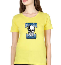 Load image into Gallery viewer, Stone Cold Steve Austin T-Shirt for Women-Yellow-Ektarfa.online

