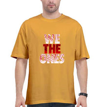 Load image into Gallery viewer, the bloodline we the ones Oversized T-Shirt for Men-Golden Yellow-Ektarfa.online
