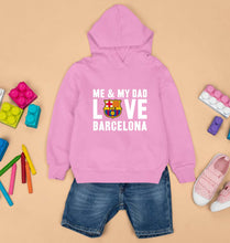 Load image into Gallery viewer, Love Barcelona Kids Hoodie for Boy/Girl-Light Baby Pink-Ektarfa.online
