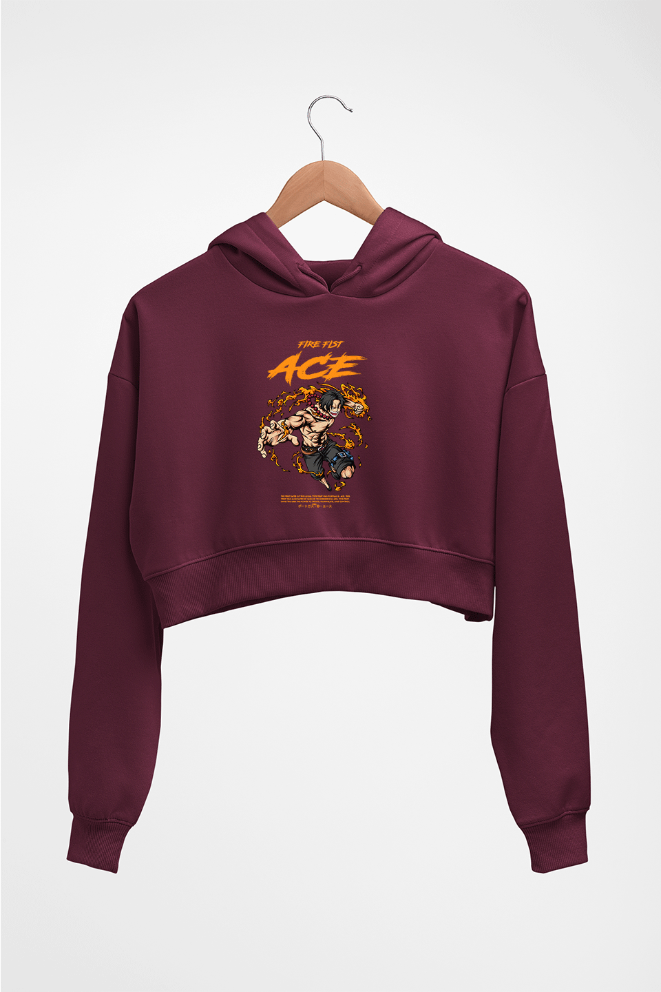 ACE - ONE PIECE Anime HOODIE FOR WOMEN