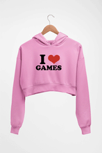 Load image into Gallery viewer, I LOVE GAMES HOODIE FOR WOMEN
