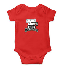 Load image into Gallery viewer, GTA San Romper For Baby Boy/Girl-Red-Ektarfa.online
