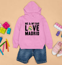 Load image into Gallery viewer, Love Real Madrid Kids Hoodie for Boy/Girl-Light Baby Pink-Ektarfa.online
