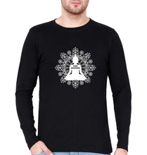 Load image into Gallery viewer, Aham Bhahmasmi Full Sleeves T-Shirt for Men-Black-Ektarfa.online
