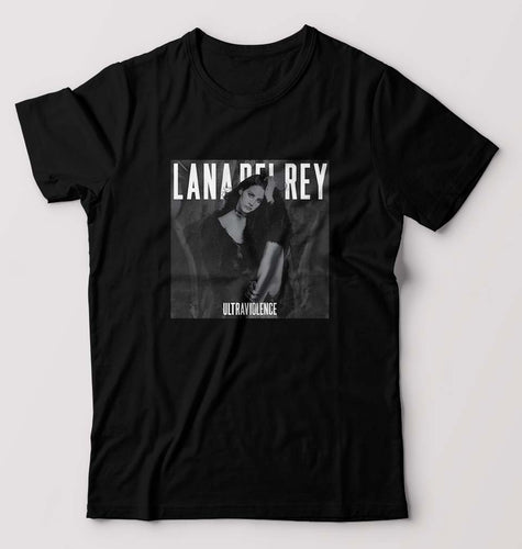 Lana Del Rey Ultraviolence T-Shirt for Men-S(38 Inches)-Black-Ektarfa.online