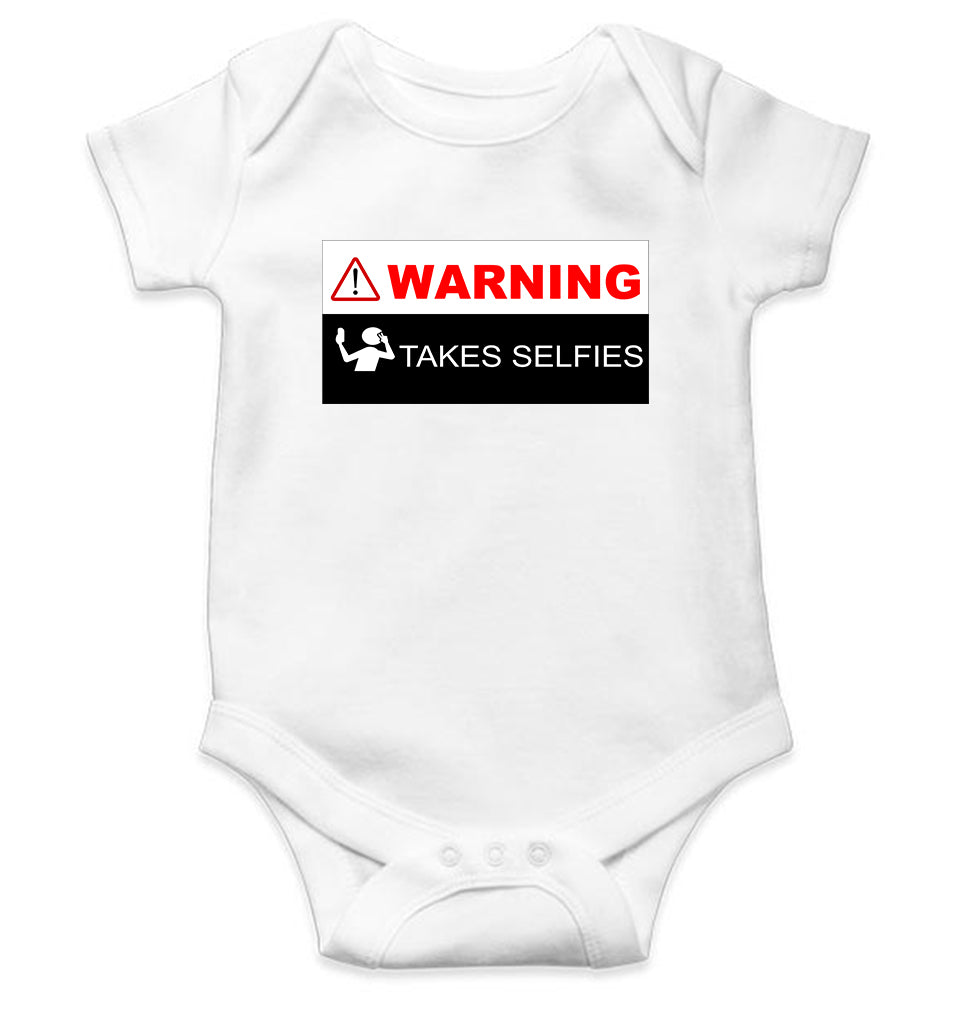 WARning Kids Romper Kids Romper For Baby Boy/Girl-0-5 Months(18 Inches)-White-Ektarfa.online