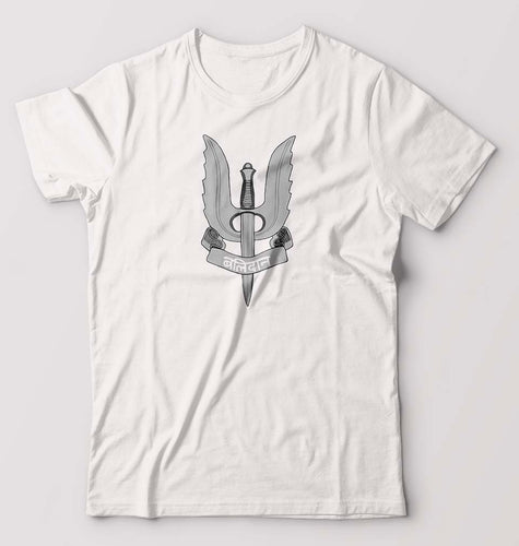 Balidaan Army T-Shirt for Men-S(38 Inches)-White-Ektarfa.online