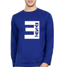 Load image into Gallery viewer, EMINEM Full Sleeves T-Shirt for Men-Royal Blue-Ektarfa.online
