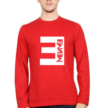 Load image into Gallery viewer, EMINEM Full Sleeves T-Shirt for Men-Red-Ektarfa.online
