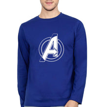 Load image into Gallery viewer, Avengers Full Sleeves T-Shirt for Men-Royal Blue-Ektarfa.online
