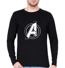 Load image into Gallery viewer, Avengers Full Sleeves T-Shirt for Men-Black-Ektarfa.online
