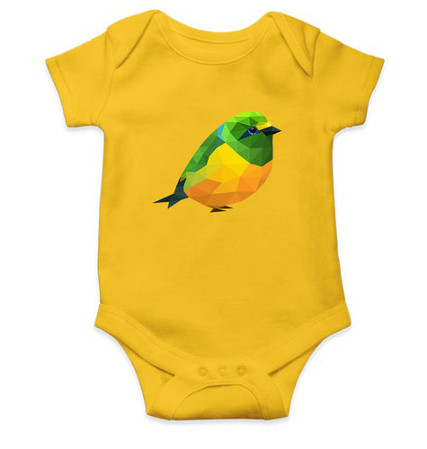 POLOGHRAM_BIRD Kids Romper For Baby Boy/Girl-0-5 Months(18 Inches)-Yellow-Ektarfa.online