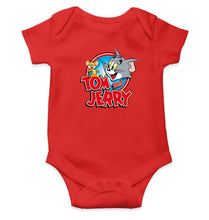 Load image into Gallery viewer, Tom &amp; Jerry Kids Romper For Baby Boy/Girl-0-5 Months(18 Inches)-RED-Ektarfa.online
