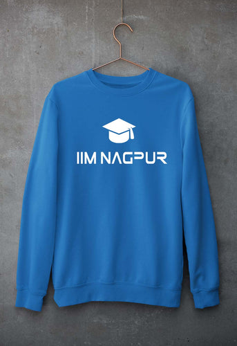 IIM Nagpur Unisex Sweatshirt for Men/Women-S(40 Inches)-Royal Blue-Ektarfa.online